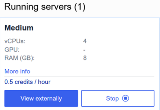 Running servers
